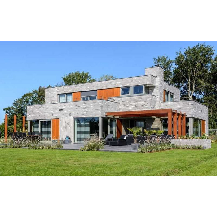 Кирпич облицовочный Terca Wasserstrich Special Kwartsgrijs (Arctic Gedampft), 510х100х40 мм фото 7