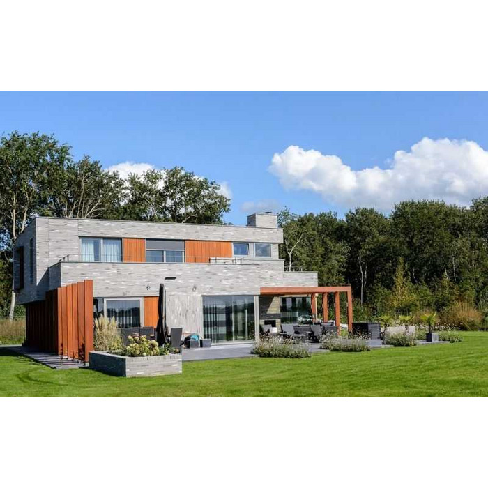 Кирпич облицовочный Terca Wasserstrich Special Kwartsgrijs (Arctic Gedampft), 510х100х40 мм фото 9