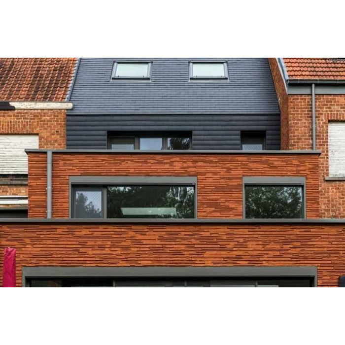 Кирпич облицовочный Terca Cassia Rood, 400х95х48 мм фото 8