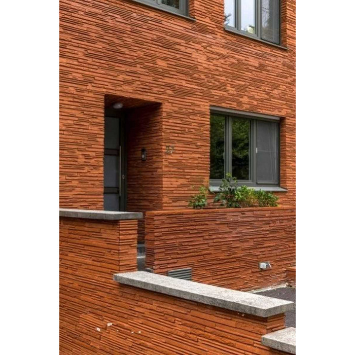 Кирпич облицовочный Terca Cassia Rood, 400х95х48 мм фото 9