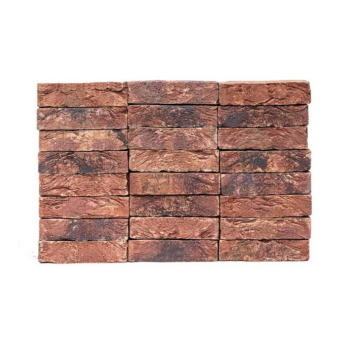 Кирпич облицовочный ENGELS Koper roodbont, 209х101х50 мм