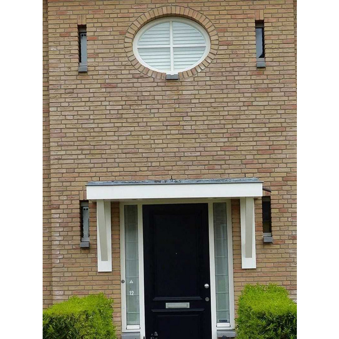 Кирпич облицовочный Terca Geel Donker Genuanceerd Zilverzand Handvorm, 210х100х50 мм фото 4