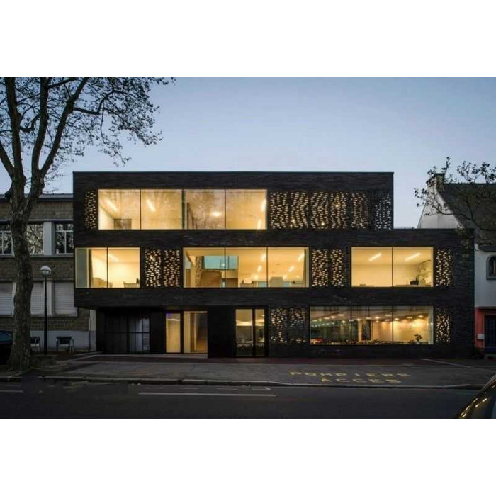 Кирпич облицовочный Terca Cassia Zwart Grafiet, 400х95х48 мм фото 10