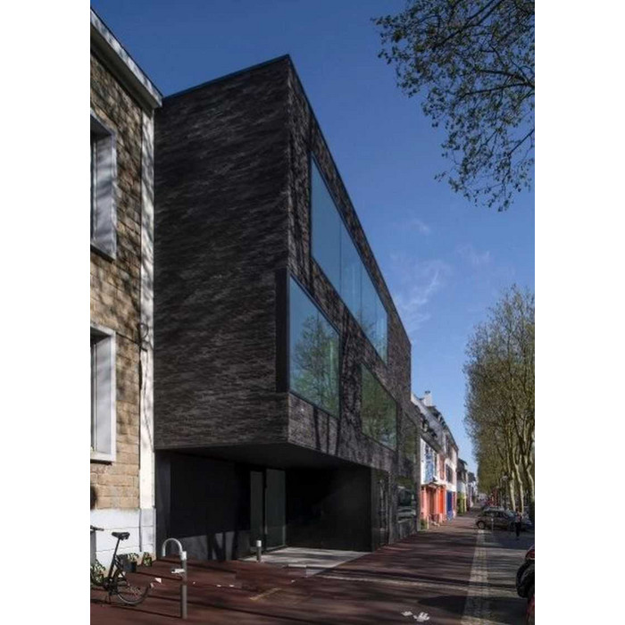 Кирпич облицовочный Terca Cassia Zwart Grafiet, 400х95х48 мм фото 6