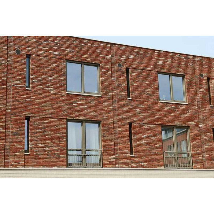 Кирпич облицовочный ENGELS Limburgs oranje bont, 215х45-50х66 мм фото 8