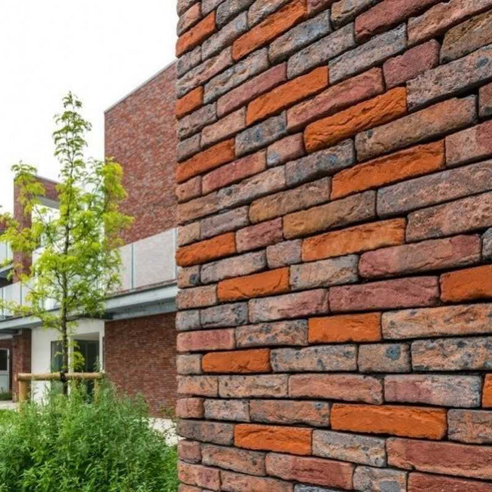 Кирпич облицовочный Terca Ringoven Paarsblauw, 208х98х38 мм фото 6