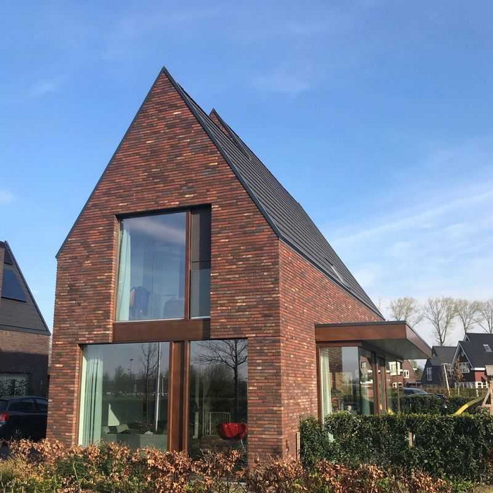 Кирпич облицовочный ENGELS Rookkwarts, 210х100х50 мм фото 6