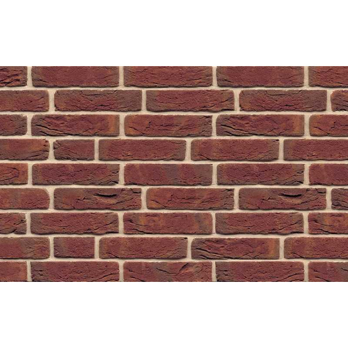 Кирпич облицовочный Muhr Nr 6, Niederhein rot geflammt, 210х100х50 мм