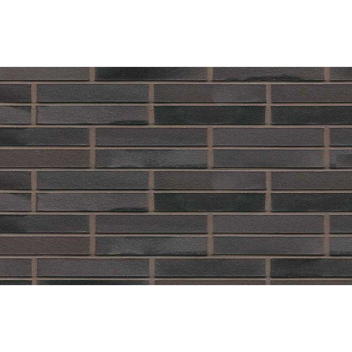 Кирпич клинкерный Muhr 15 Schwarz-bunt Edelglanz гладкий, 240х90х40 мм