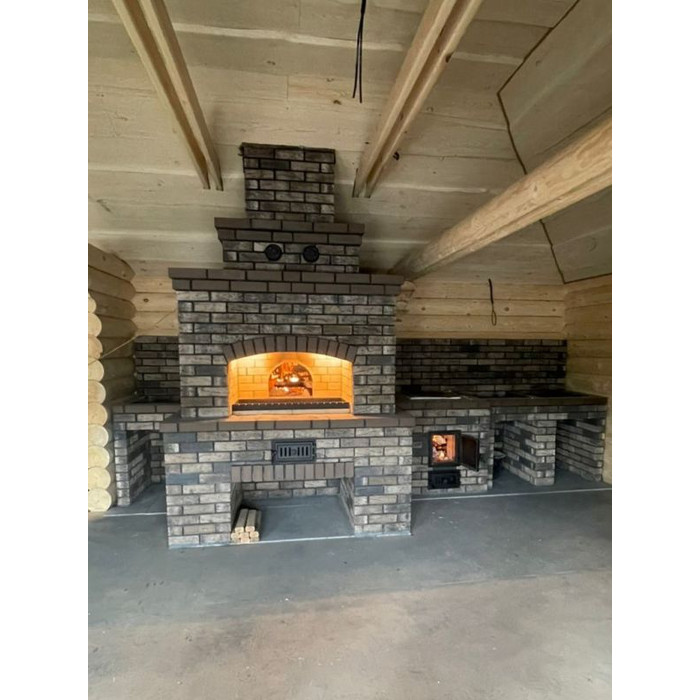 Кирпич клинкерный Faber Jar Оккервильский 215х102х65 мм фото 4