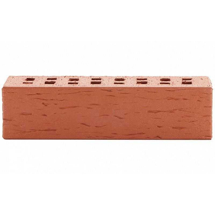 Кирпич ЛСР Лондон береста клинкерный красный M300 250х85х65 мм фото 4
