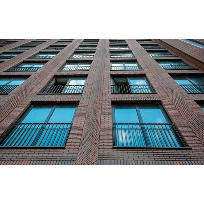 Кирпич клинкерный ЛСР 0,61 НФ темно-красный флэшинг пестрый, 280х85х50 мм фото 7