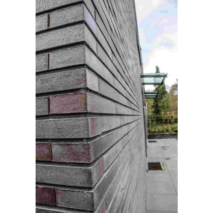 Кирпич клинкерный Muhr 10 Violettblau geflammt гладкий, 290х90х40 мм фото 8