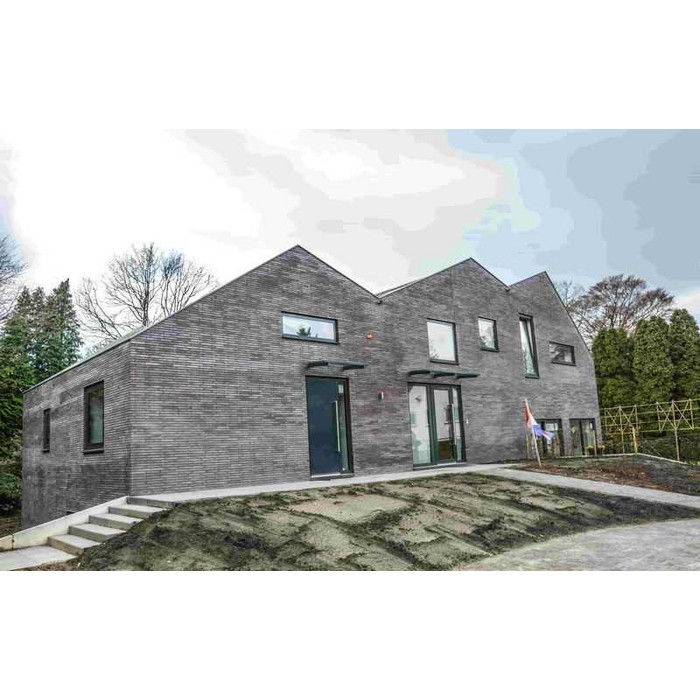 Кирпич клинкерный Muhr 10 Violettblau geflammt гладкий, 290х90х40 мм фото 10