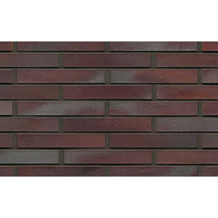 Кирпич клинкерный Muhr 10 Violettblau geflammt гладкий, 290х90х40 мм