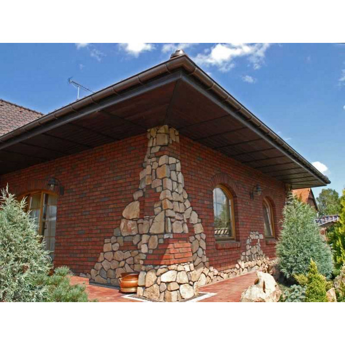 Кирпич облицовочный Roben Wasserstrich hellrot-bunt, 240х115х71 мм фото 4