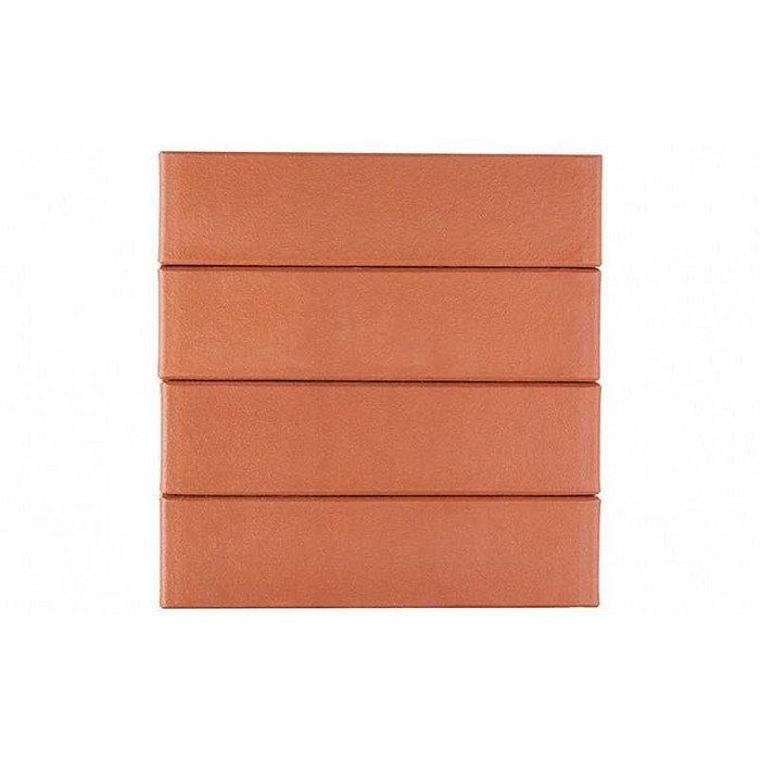 Кирпич клинкерный ЛСР Лондон красный классик гладкий M300 250х85х65 мм фото 5