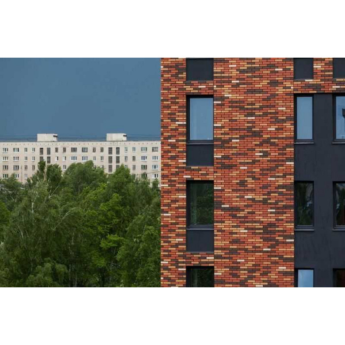 Кирпич клинкерный ЛСР Лондон красный классик гладкий M300 250х85х65 мм фото 8