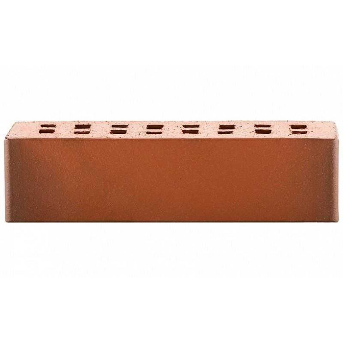 Кирпич ЛСР Ноттингем гладкий красный флэшинг клинкерный М300 250х85х65 мм фото 6