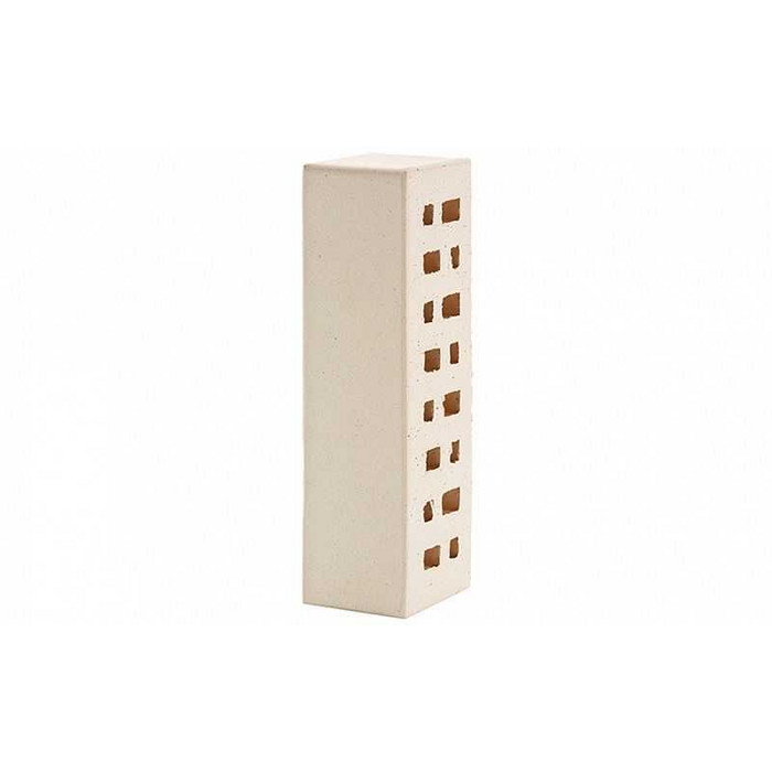 Кирпич клинкерный ЛСР Неаполь белый гладкий M300 250х85х65 мм фото 5