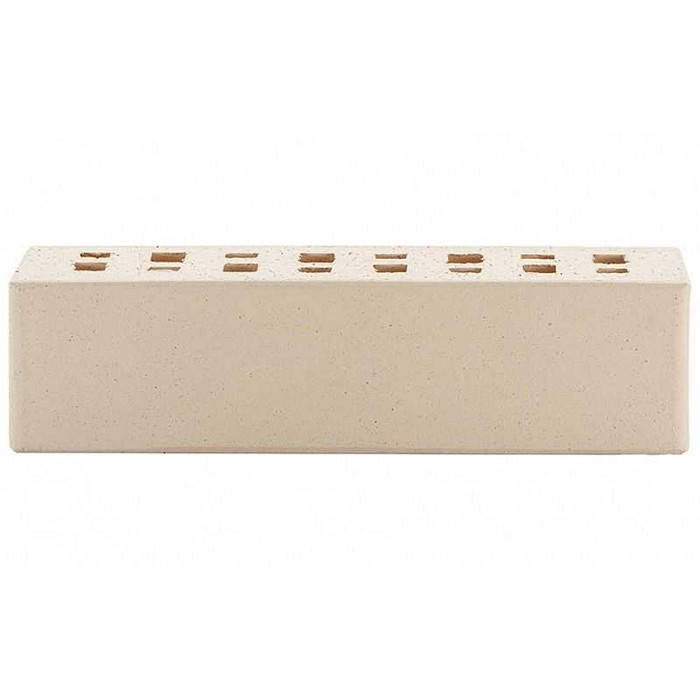 Кирпич клинкерный ЛСР Неаполь белый гладкий M300 250х85х65 мм фото 7