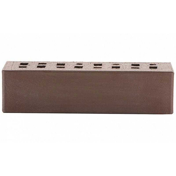 Кирпич ЛСР Мюнхен гладкий клинкерный коричневый M300 250х85х65 мм фото 4