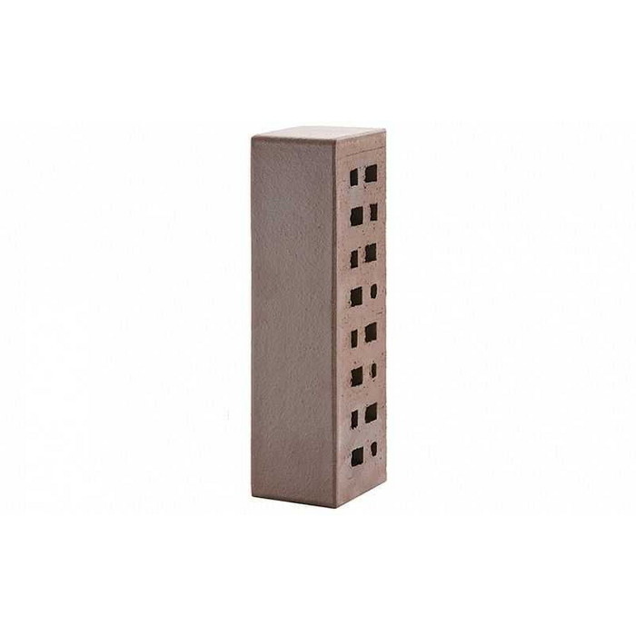 Кирпич ЛСР Мюнхен гладкий клинкерный коричневый M300 250х85х65 мм фото 2