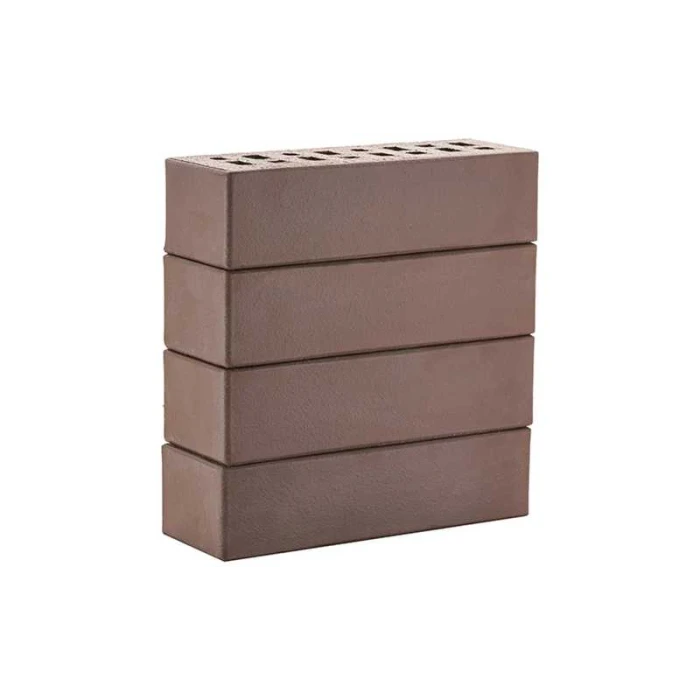 Кирпич ЛСР Мюнхен гладкий клинкерный коричневый M300 250х85х65 мм