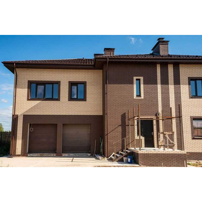 Кирпич клинкерный ЛСР Неаполь белый береста M300 250х85х65 мм фото 6