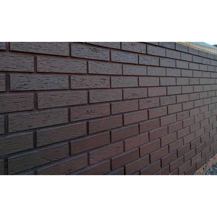 Кирпич ЛСР Мюнхен береста клинкерный коричневый M300 250х85х65 мм фото 6