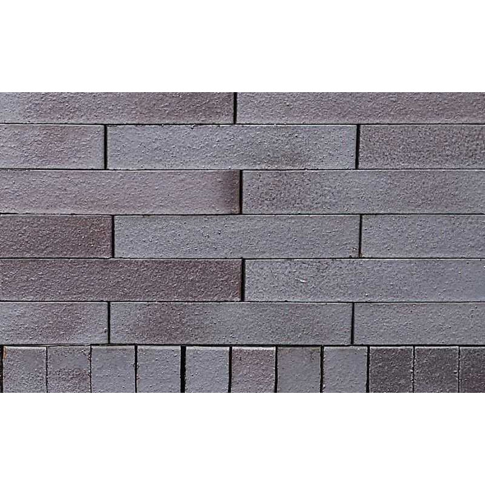 Кирпич клинкерный Muhr 10 Violettblau geflammt гладкий, 290х90х52 мм фото 2