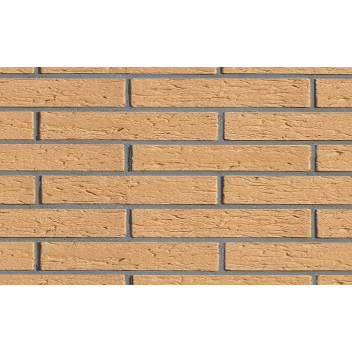 Кирпич клинкерный Muhr 01 Niederlausitzer Gelb рустик, 240х90х40 мм