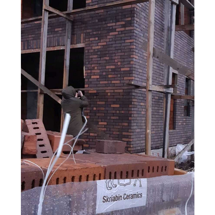Кирпич клинкерный пустотелый Skriabin Ceramics, сортировка 53, 250х85х65 мм фото 10