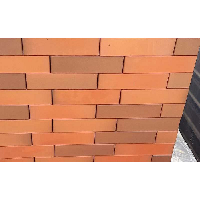 Кирпич клинкерный ЛСР красный легкий флэшинг, гладкий, 250х85х65 мм фото 5