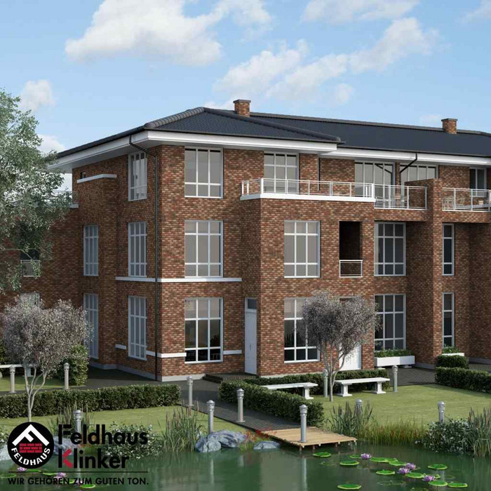 Кирпич клинкерный Feldhaus Klinker K658 sintra ardor belino 215х102х65 мм фото 7