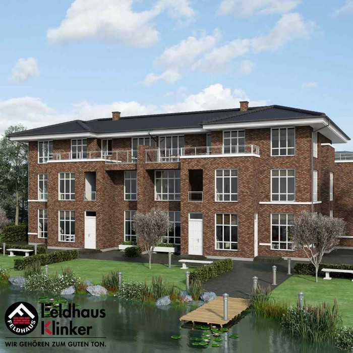 Кирпич клинкерный Feldhaus Klinker K658 sintra ardor belino 215х102х65 мм фото 10