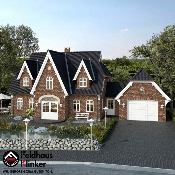 Кирпич клинкерный Feldhaus Klinker K658 sintra ardor belino 215х102х65 мм фото 8