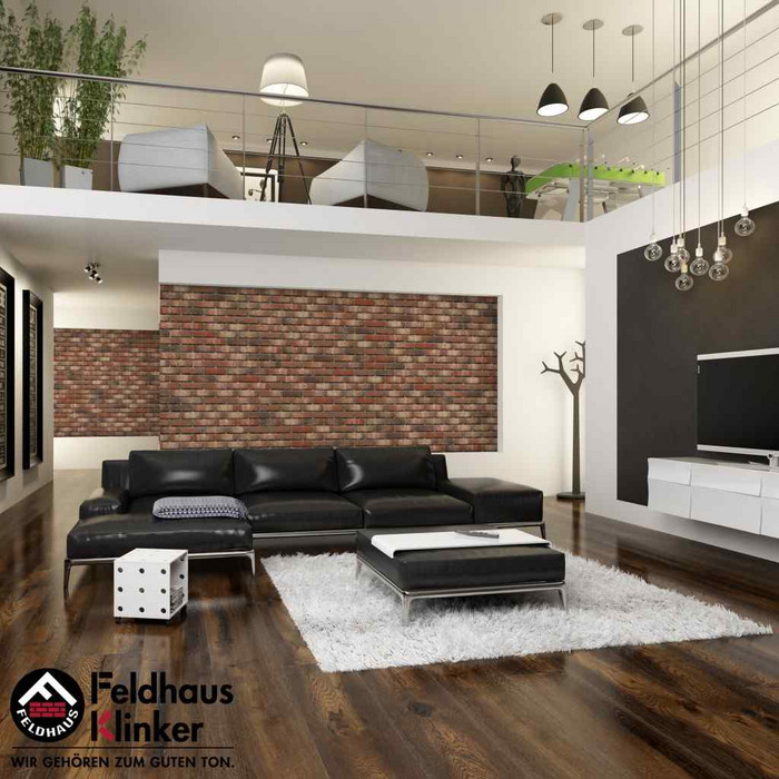 Кирпич клинкерный Feldhaus Klinker K658 sintra ardor belino 215х102х65 мм фото 9