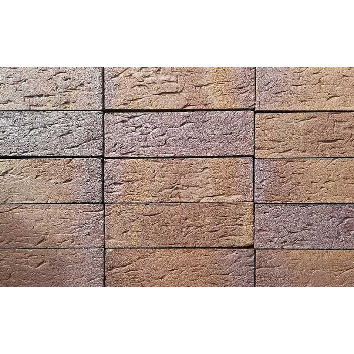 Кирпич клинкерный Muhr 04 Rotbraun-bunt рустик, 240х115х71 мм фото 2