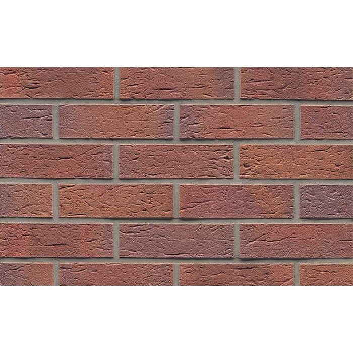 Кирпич клинкерный Muhr 04 Rotbraun-bunt рустик, 240х115х71 мм