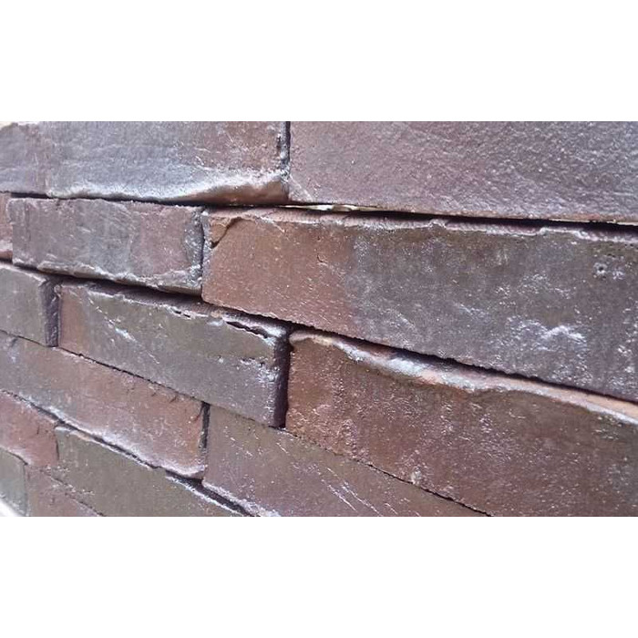 Кирпич клинкерный Muhr 10 Violettblau geflammt, 240х52х52 мм фото 2