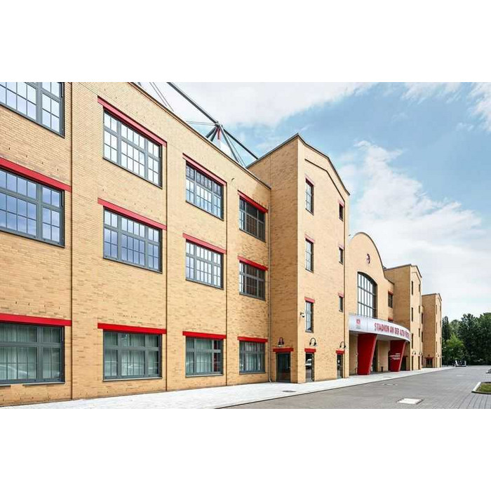 Кирпич клинкерный Muhr 01 EG Niederlausitzer Gelb Edelglanz гладкий, 240х115х71 мм фото 8