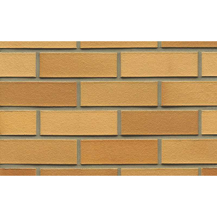 Кирпич клинкерный Muhr 01 EG Niederlausitzer Gelb Edelglanz гладкий, 240х115х71 мм