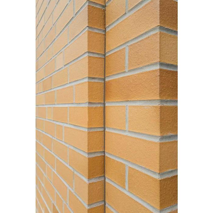 Кирпич клинкерный Muhr 01 EG Niederlausitzer Gelb Edelglanz гладкий, 240х115х71 мм фото 5