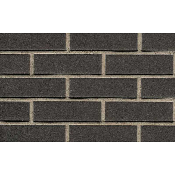 Кирпич клинкерный Muhr 05 Eisenschmelz Schwarzbraun гладкий, 210х100х50 мм