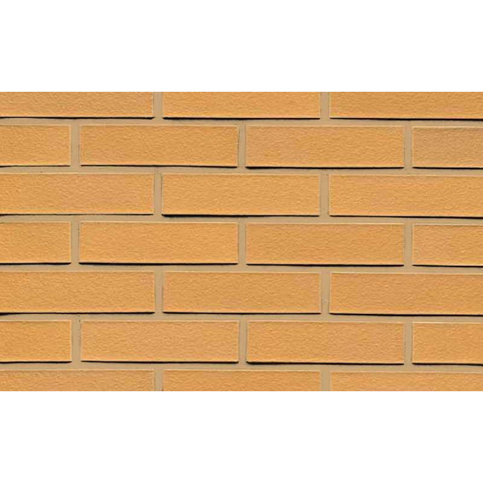 Кирпич клинкерный полнотелый Muhr 01 Niederlausitzer Gelb гладкий, 250х120х65 мм