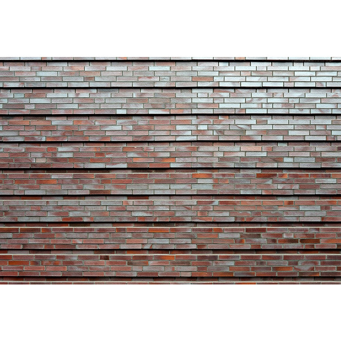 Кирпич клинкерный 5-щелевой Muhr 10 Violettblau geflammt гладкий, 210х100х50 мм фото 2