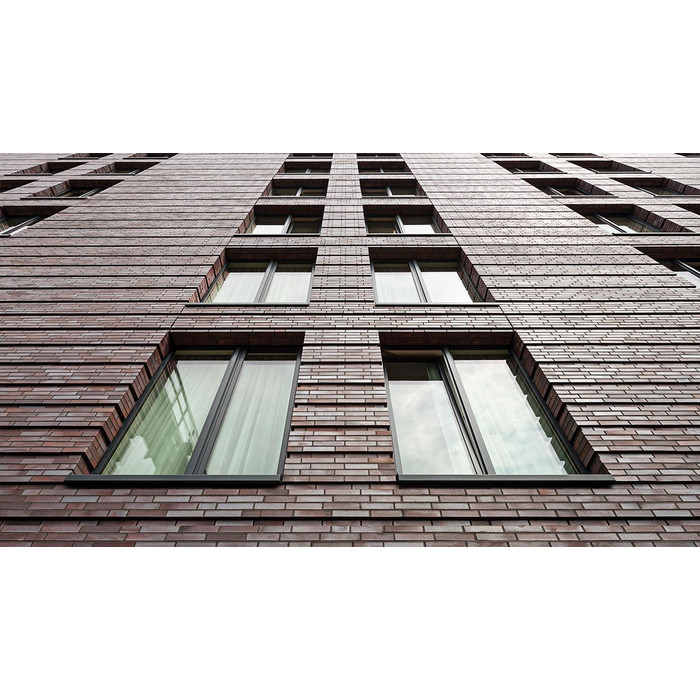 Кирпич клинкерный 5-щелевой Muhr 10 Violettblau geflammt гладкий, 210х100х50 мм фото 7