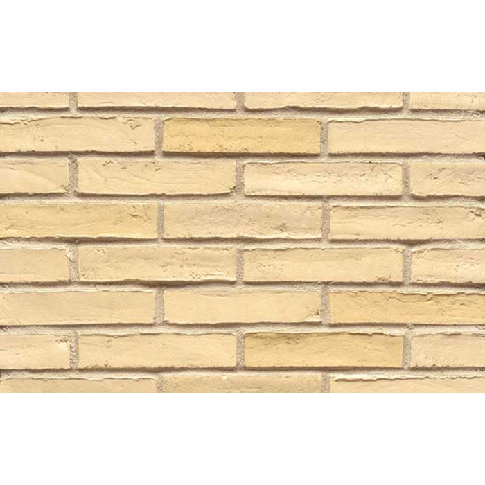 Кирпич клинкерный Muhr 35 Creme nuanciert Wasserstrich, 240х115х52 мм