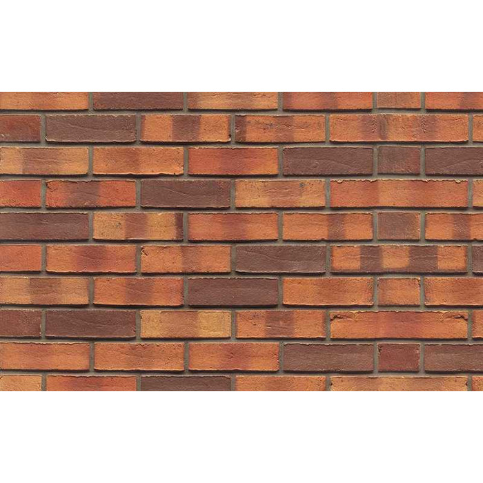 Кирпич клинкерный Muhr 08 S Lachsrot Spezial Wasserstrich, 240х115х71 мм